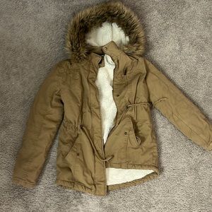 Rue 21 khaki coat size M